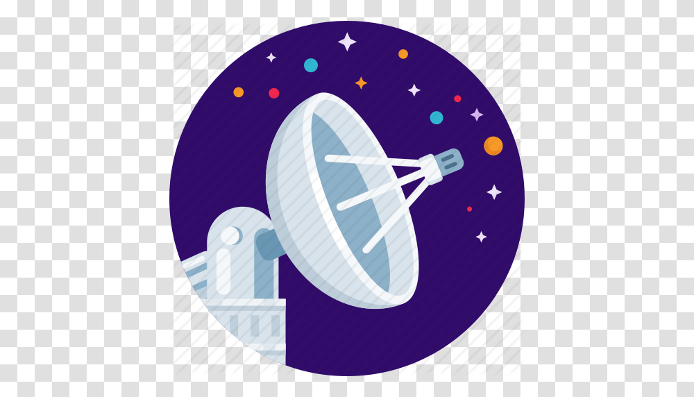 Antenna Dish Satellite Space Star Icon, Badminton, Sphere, Light Transparent Png