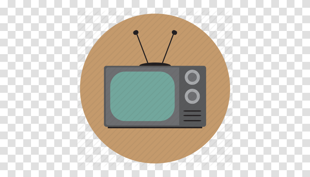 Antenna Grey Old Screen Television Tv Vintage Icon, Monitor, Electronics, Display Transparent Png