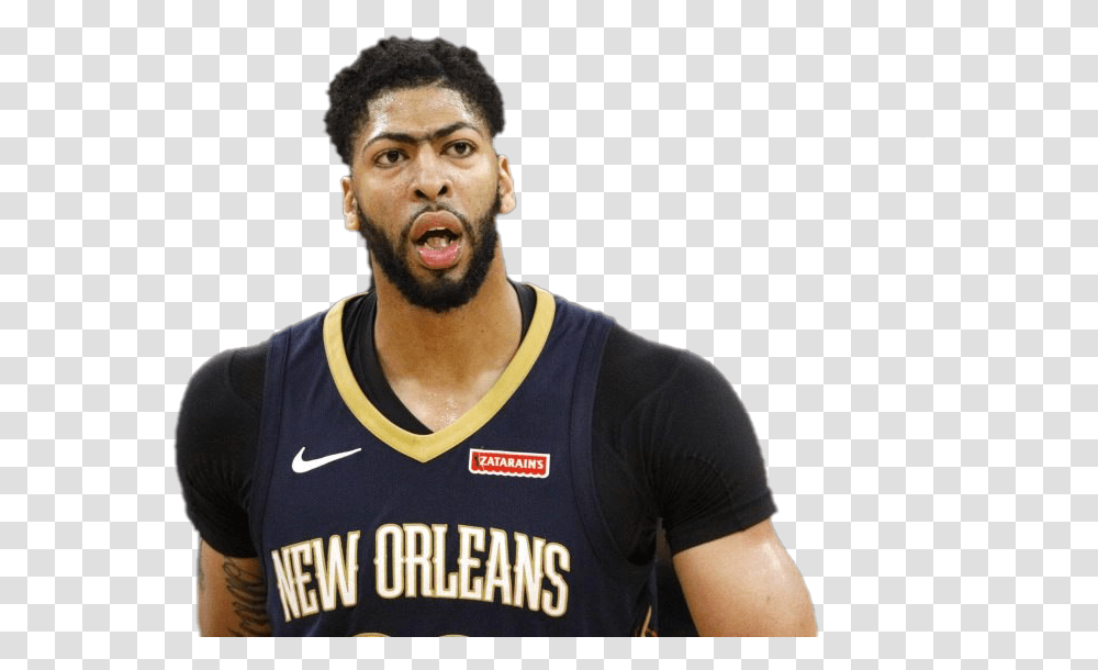 Anthony Davis Image Did Anthony Davis Shave His Eyebrows, Person, Face, Shirt Transparent Png