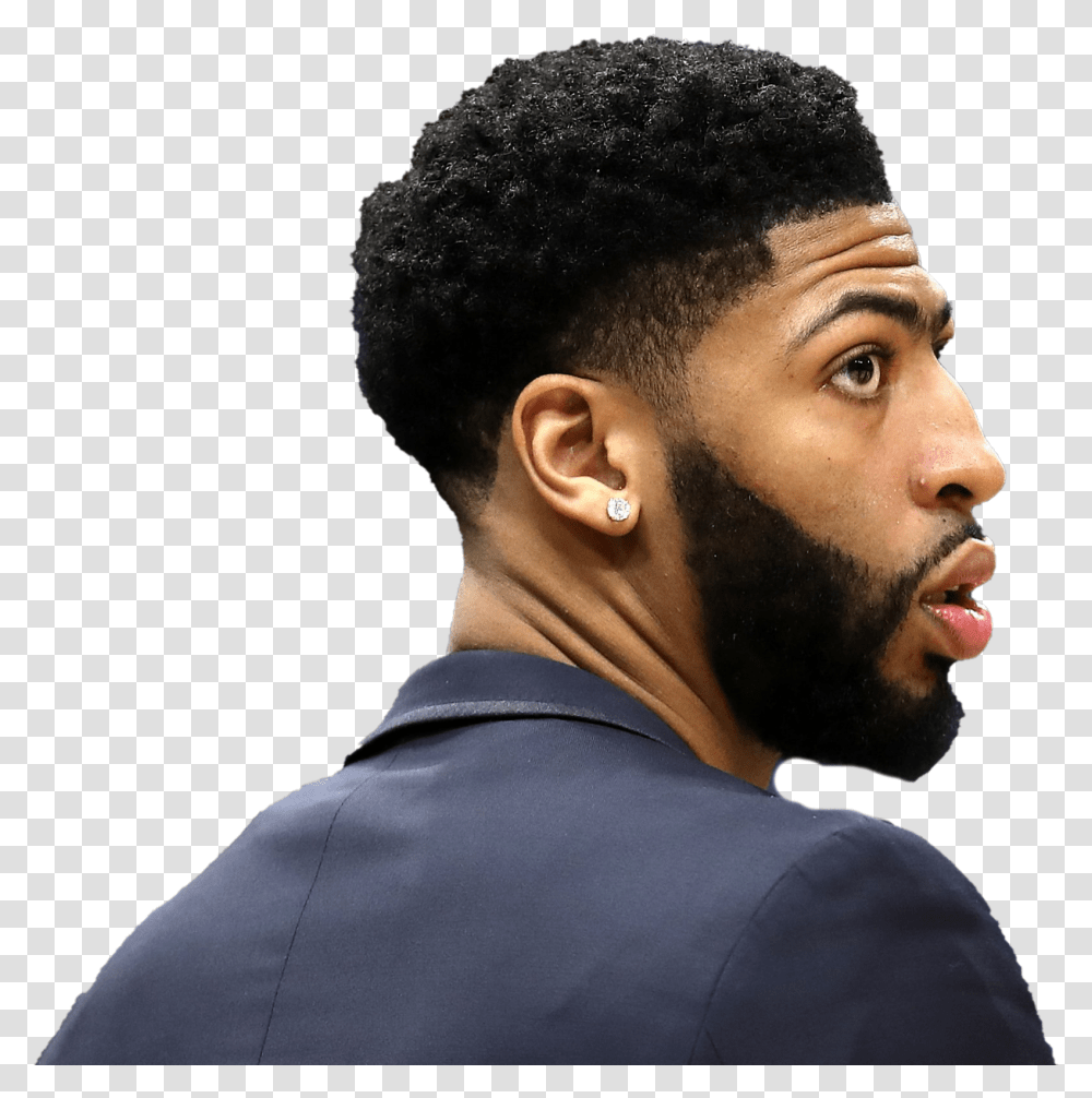 Anthony Davis Picture Anthony Davis Haircut, Face, Person, Human, Head Transparent Png