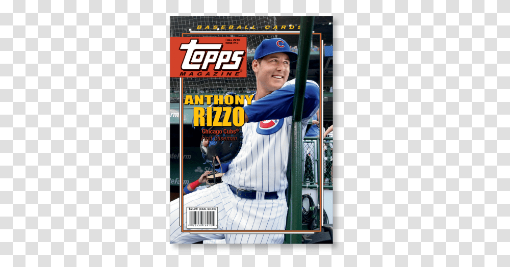Anthony Rizzo 2019 Archives Baseball Topps Magazine Cubs 2019, Nature, Outdoors, Athlete, Sport Transparent Png