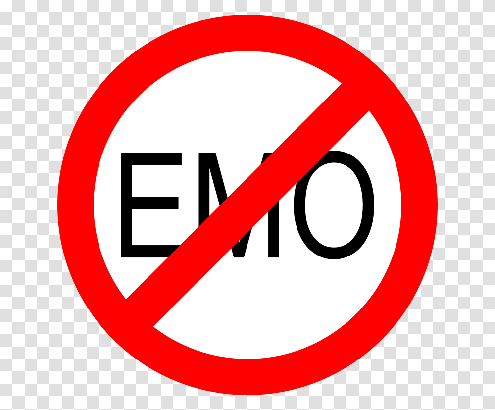Anti Emo, Road Sign, Stopsign Transparent Png