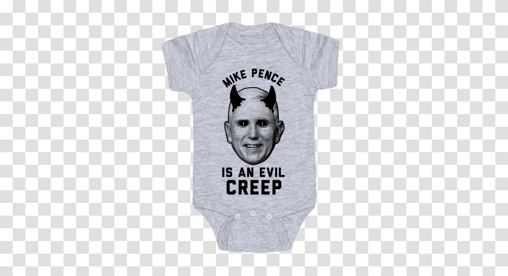 Anti Mike Pence Baby Onesies Lookhuman, Apparel, T-Shirt, Person Transparent Png