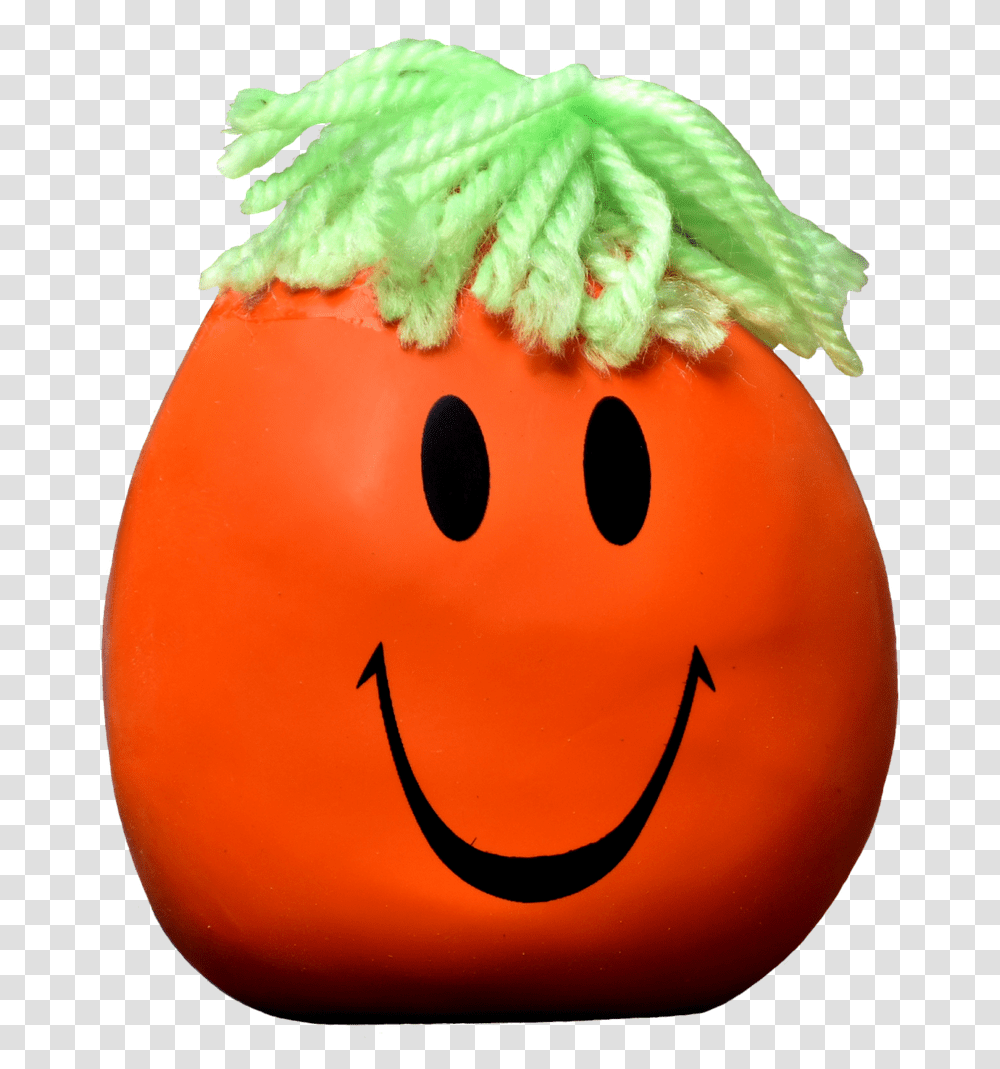 Anti Stress Ball Smiley Stress Reduction Knead Smiley, Plant, Food, Produce, Fruit Transparent Png