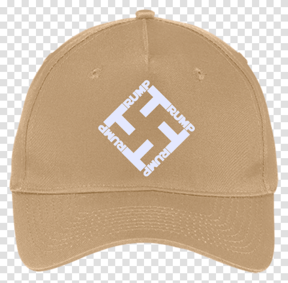 Anti Trump Nazi Swastika Port & Co Five Panel Twill Cap Baseball Cap, Clothing, Apparel, Hat, Khaki Transparent Png