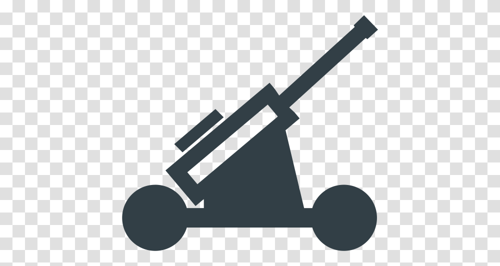 Antiaircraft Gun Round Gun Icon With And Vector Format, Weapon, Weaponry, Cross Transparent Png