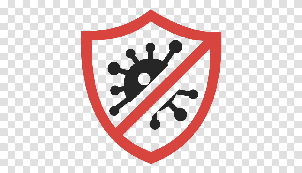 Antibacterial Antibody Icon And Svg Dot, Armor, Shield, Symbol, Poster Transparent Png