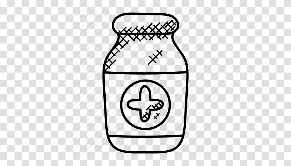 Antibiotic Medical Treatment Medicine Jar Pill Bottle, Shaker, Label, Cylinder Transparent Png