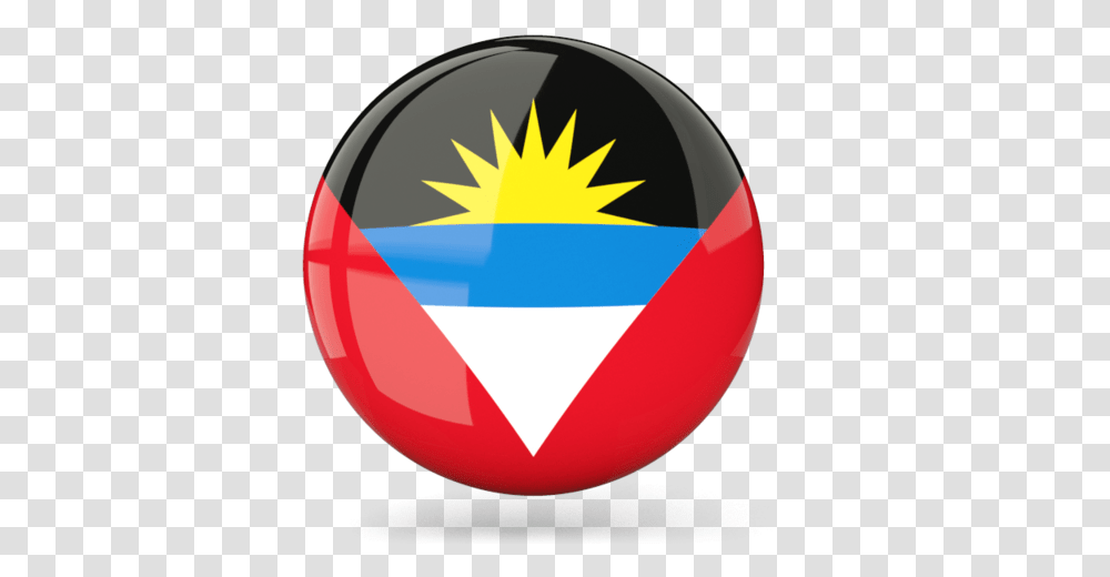 Antigua And Barbuda Flag Icon, Logo, Trademark, Badge Transparent Png