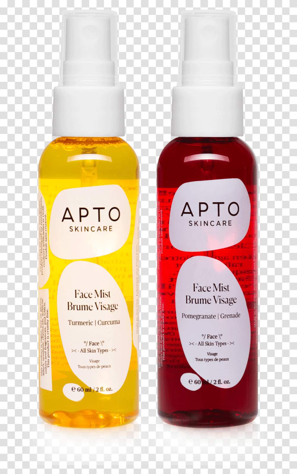 Antioxidant Mist With Pomegranate Turmeric Mist, Bottle, Shampoo, Label Transparent Png