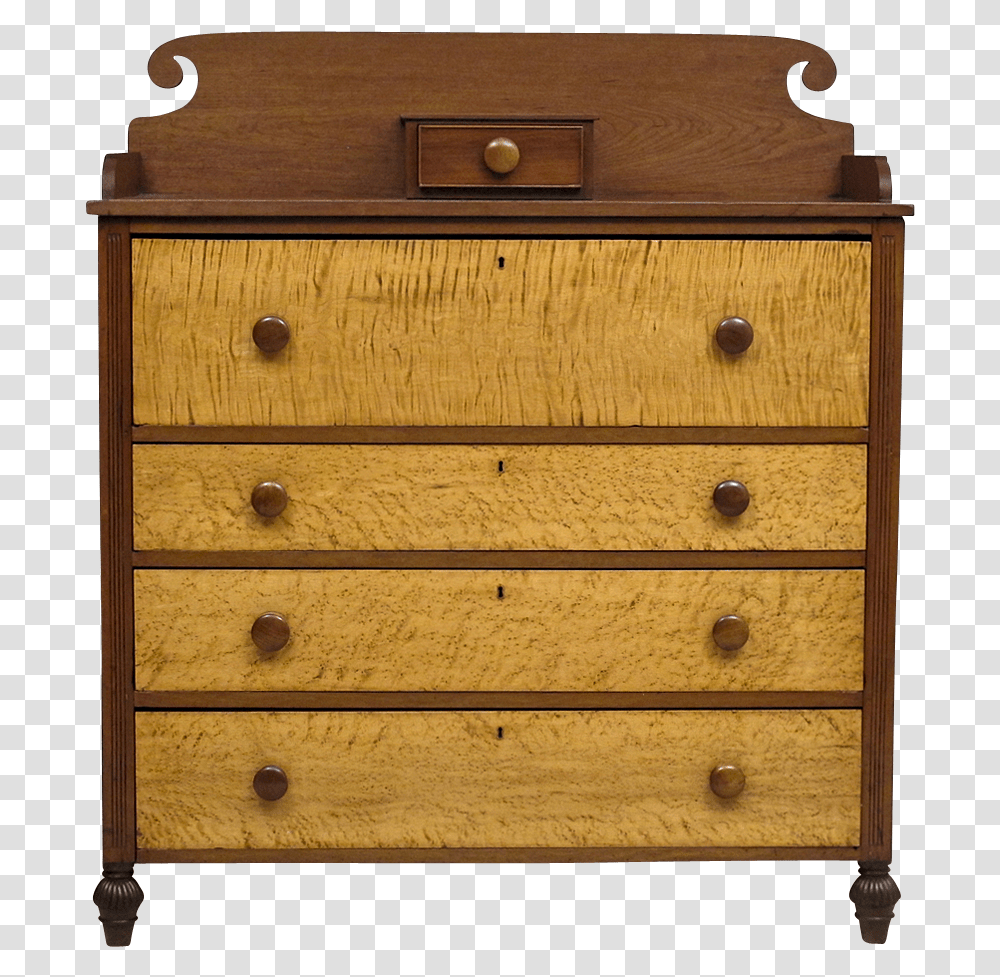 Antique American Country Chest Of Drawers Chest Of Drawers, Furniture, Dresser, Cabinet Transparent Png