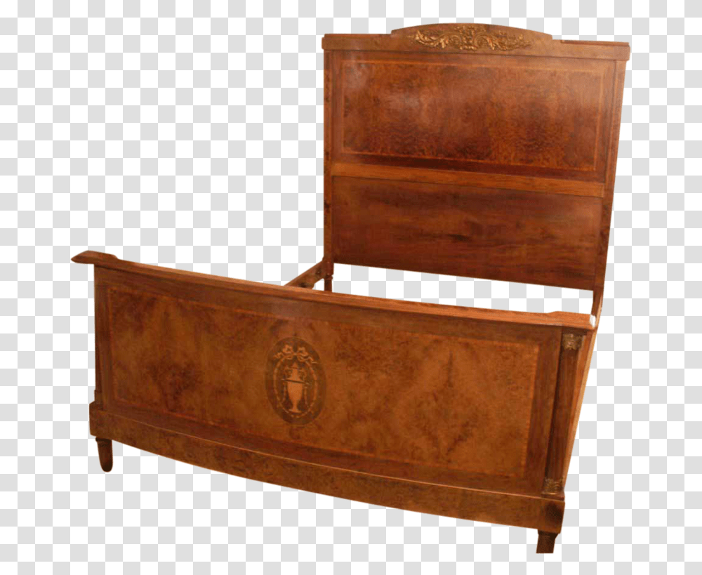 Antique Bed Mattress Drawer, Furniture, Box, Cabinet, Cradle Transparent Png