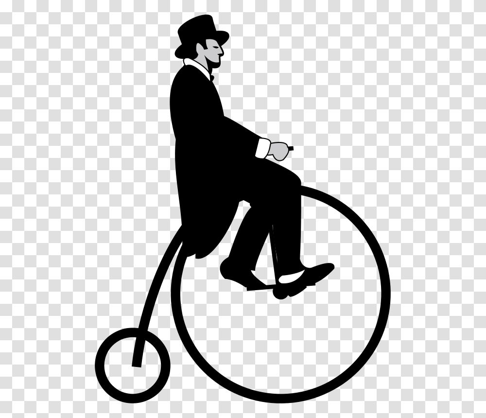 Antique Bicycle Big, Transport, Face, Moon, Astronomy Transparent Png