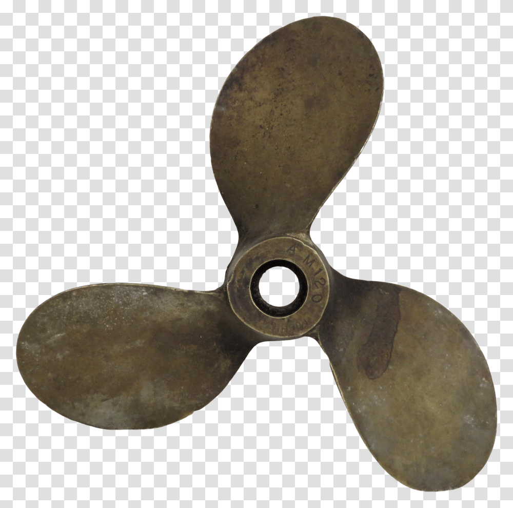 Antique Bronze Chairish Propeller Transparent Png