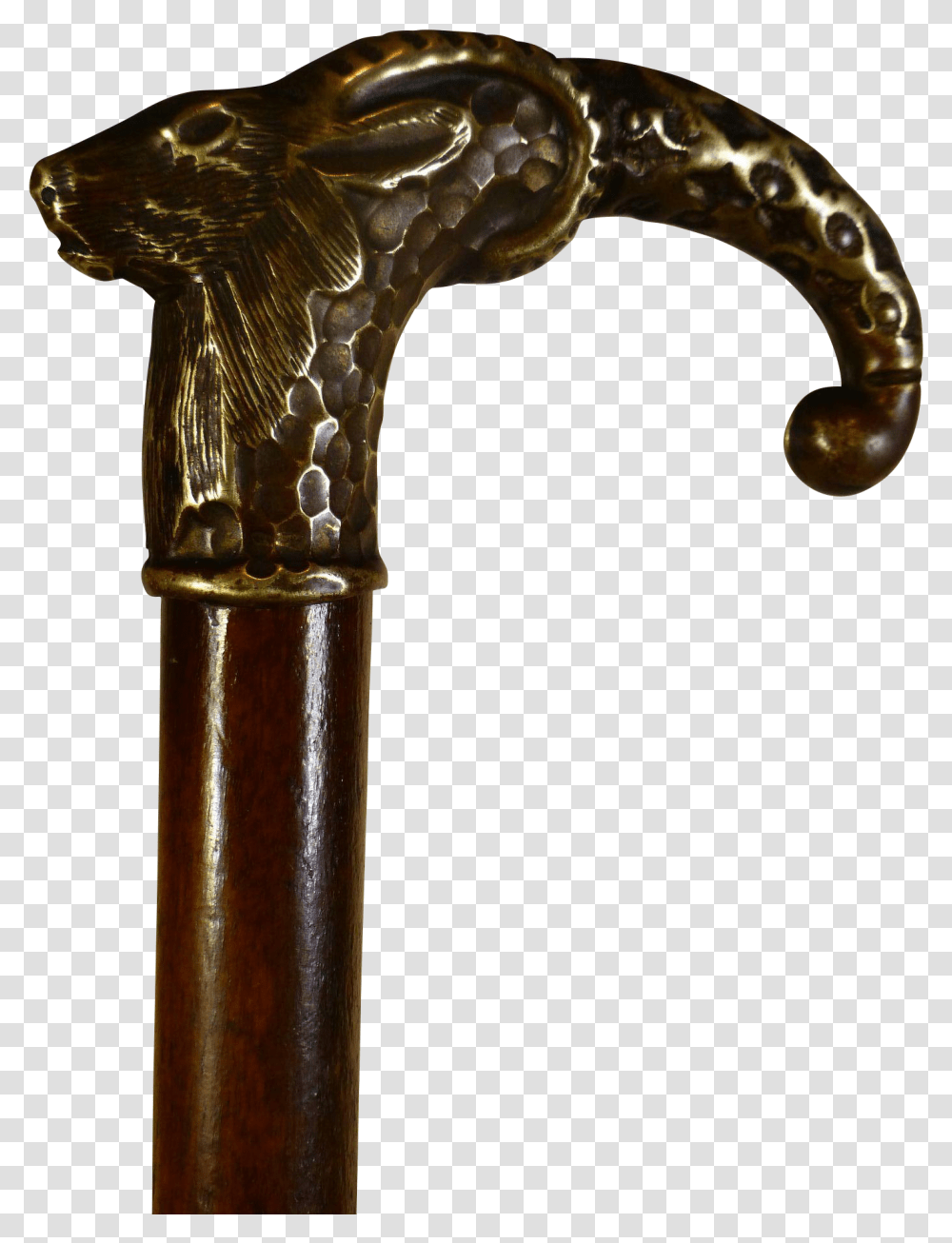 Antique, Cane, Stick, Hammer, Tool Transparent Png
