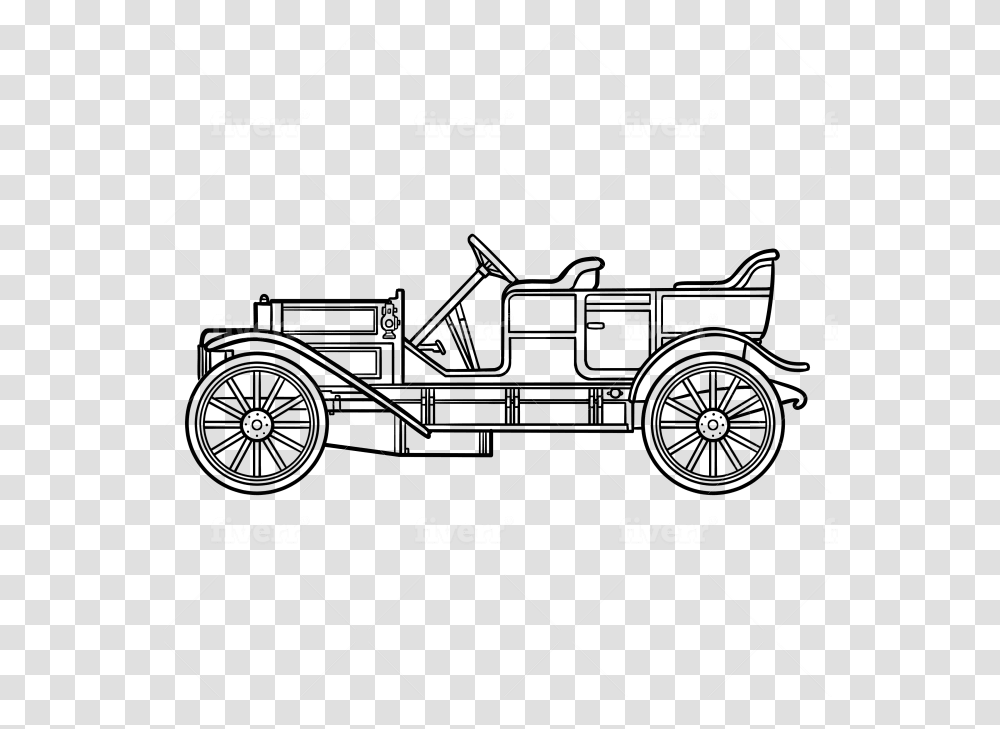 Antique Car, Pattern, Plot Transparent Png