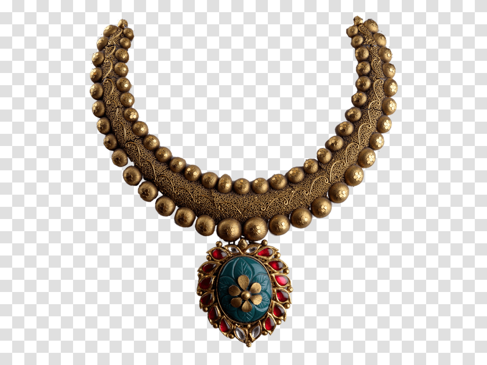 Antique Chettinad Gold, Necklace, Jewelry, Accessories, Accessory Transparent Png