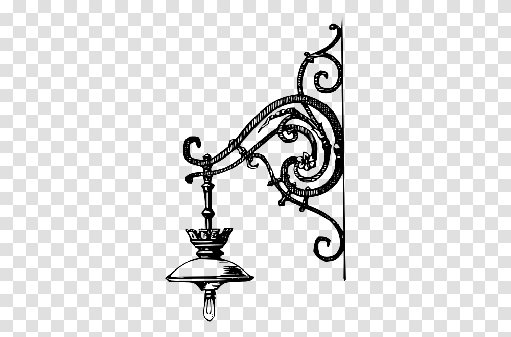 Antique Clip Art, Handrail, Banister, Spiral, Lamp Transparent Png