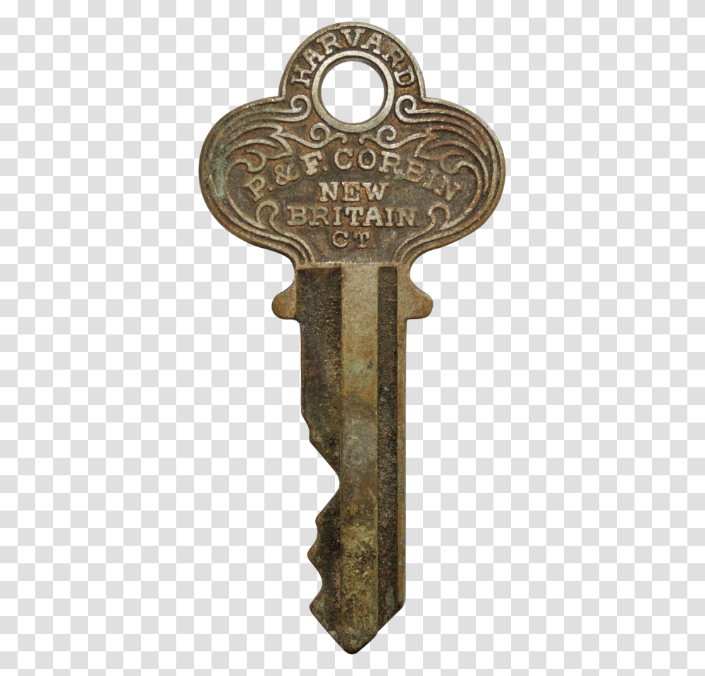 Antique, Cross, Bronze, Key Transparent Png