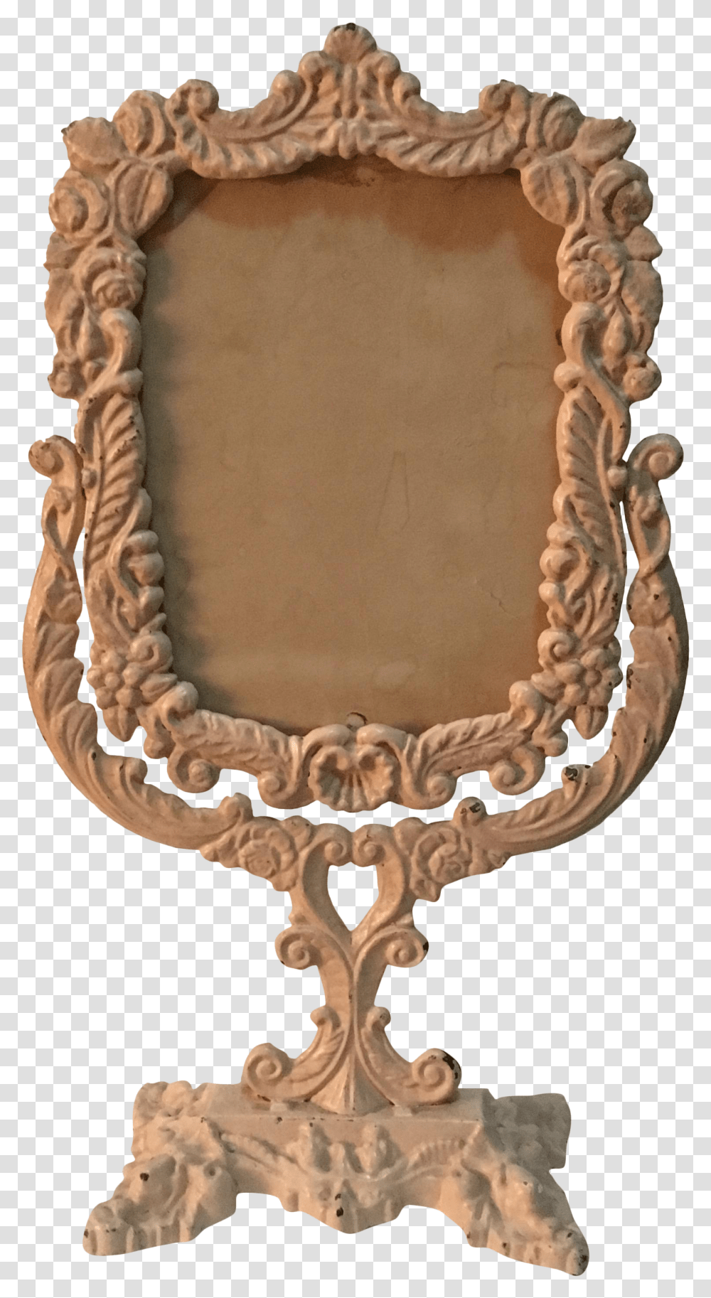Antique, Cross, Mirror, Wood Transparent Png