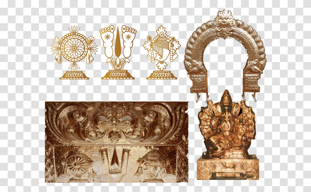 Antique, Gold, Bronze, Architecture, Building Transparent Png