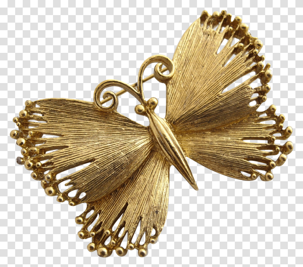 Antique Gold Butterfly Brooch, Jewelry, Accessories, Accessory, Chandelier Transparent Png