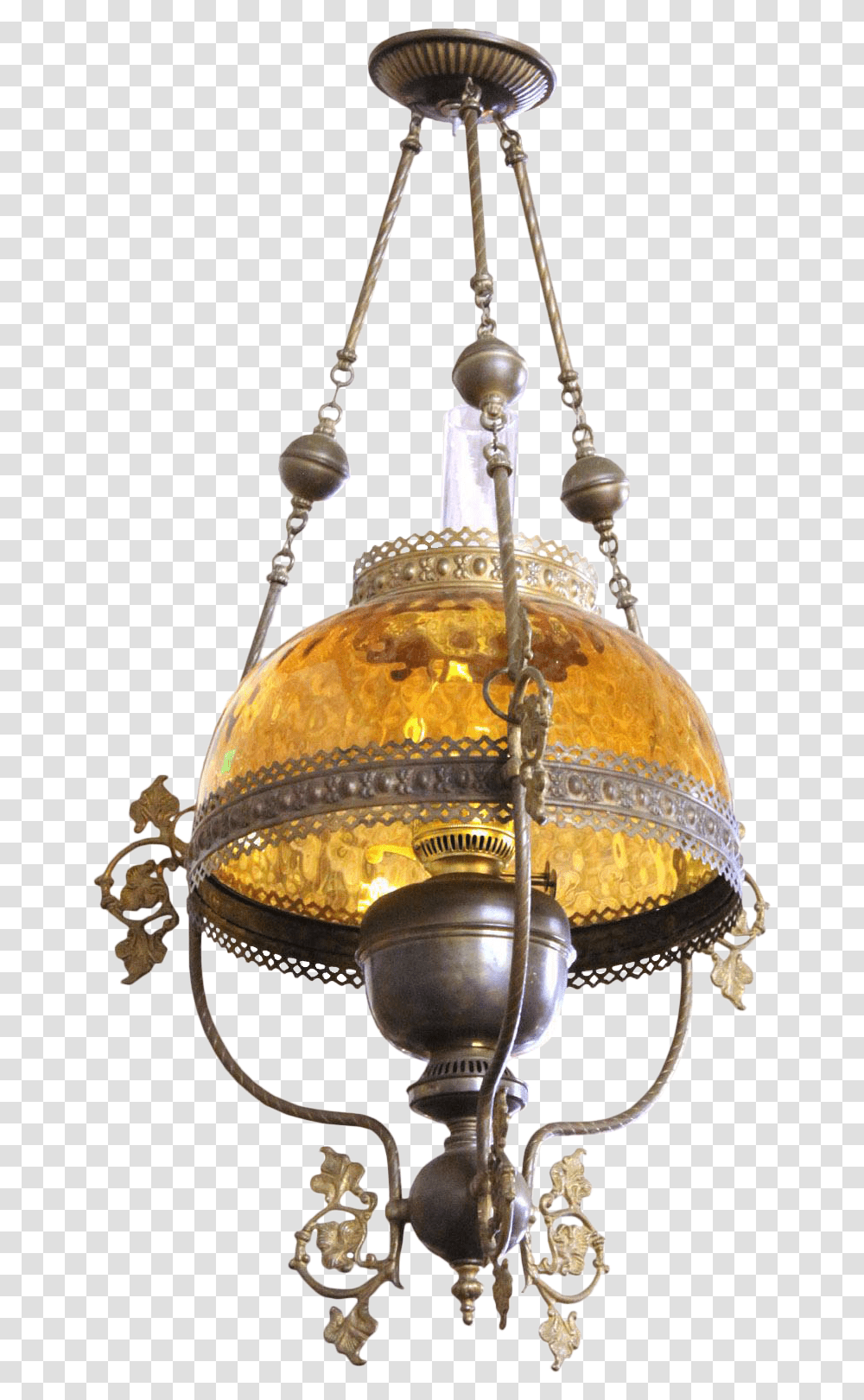 Antique Hanging Oil Lamp Antique Ceiling Lamps, Bronze, Light Fixture, Chandelier, Lampshade Transparent Png