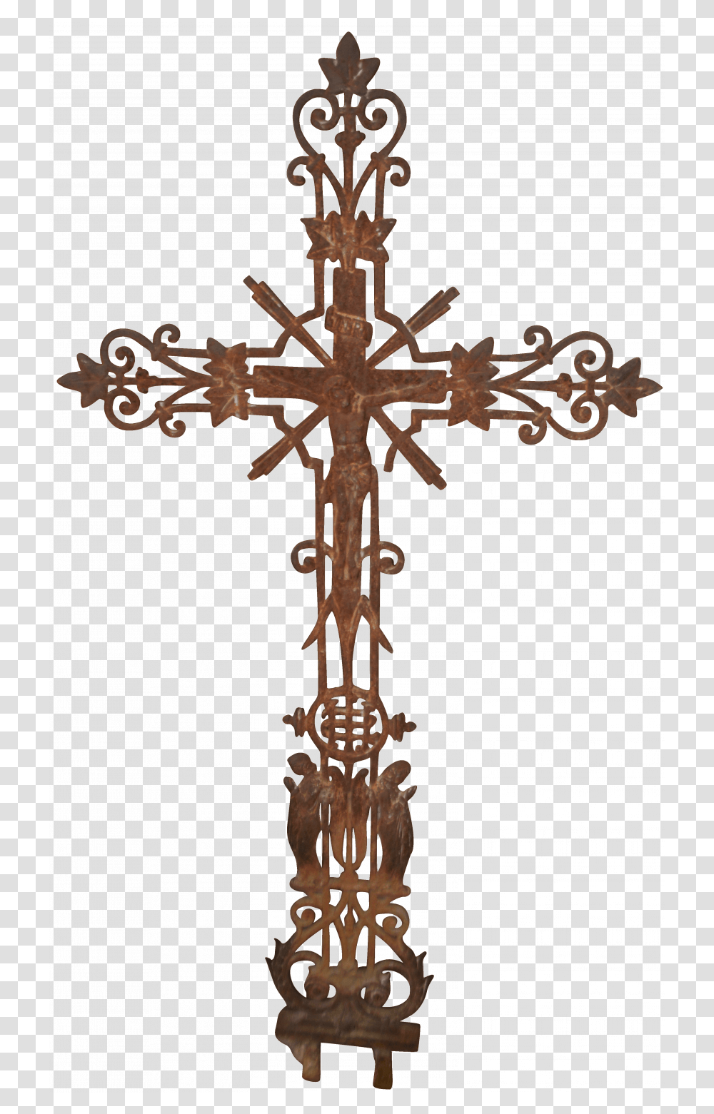 Antique Iron Crosses Cross, Symbol, Crucifix, Coat Rack, Emblem Transparent Png