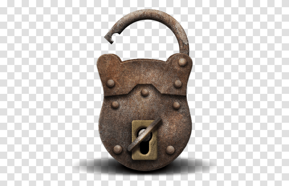 Antique, Lock, Combination Lock Transparent Png