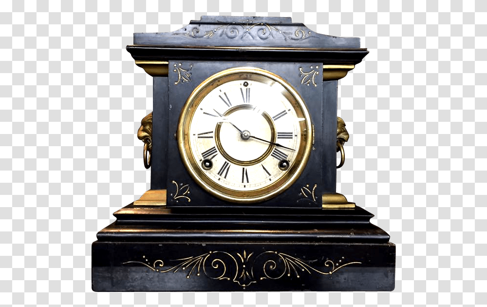 Antique Mantel Clock Mantel Clock, Analog Clock, Clock Tower, Architecture, Building Transparent Png