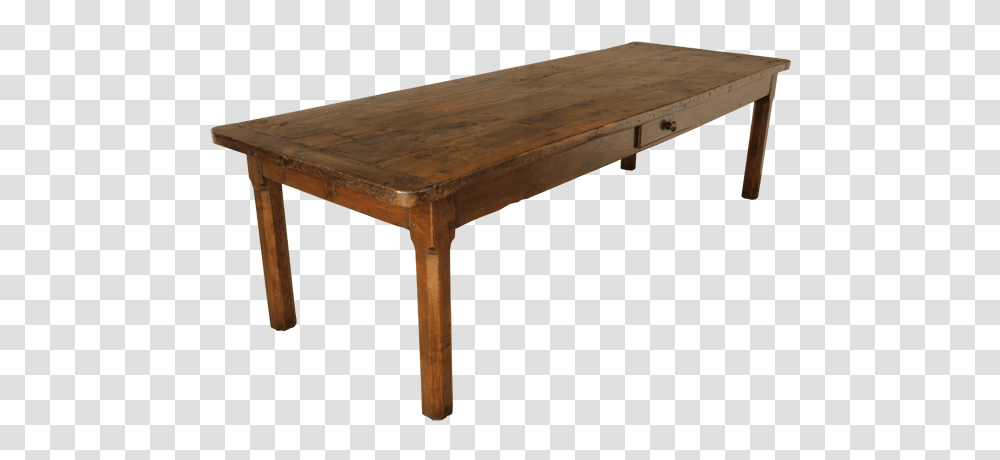 Antique Oak Thick Top Farmhouse Table C Kitchens, Furniture, Tabletop, Coffee Table, Dining Table Transparent Png