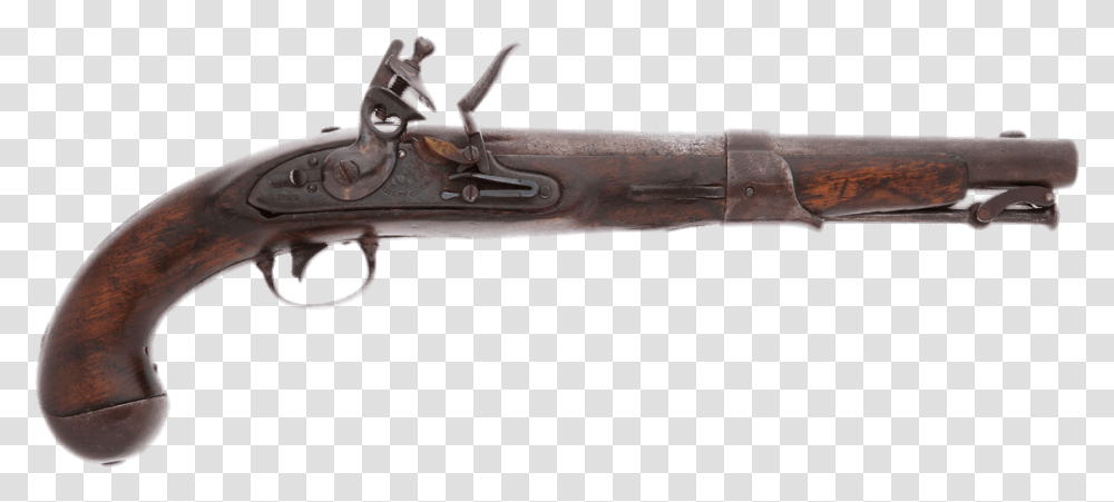 Antique Pistol Pistola De Jack Sparrow, Gun, Weapon, Weaponry, Rifle Transparent Png