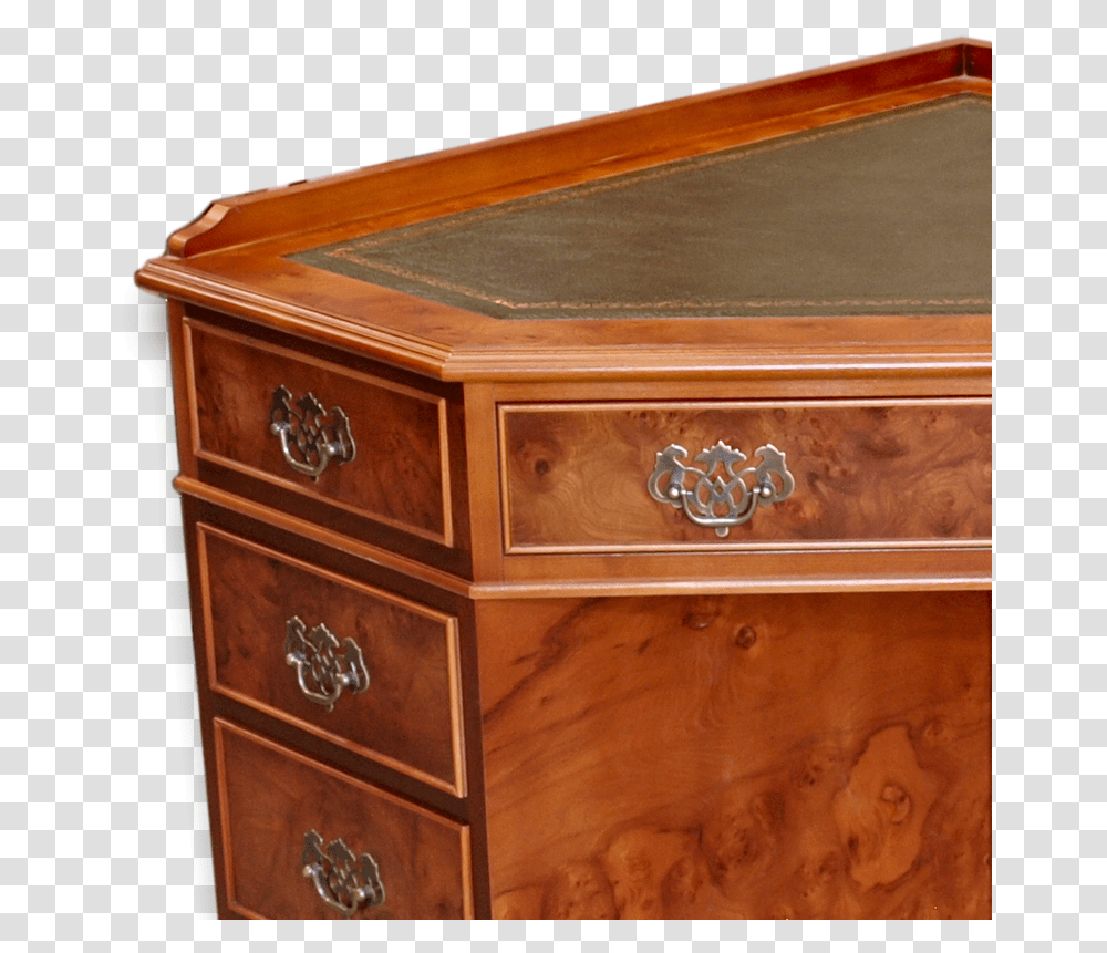 Antique Reproduction Corner Desk Thumbnail Drawer, Furniture, Mailbox, Letterbox, Cabinet Transparent Png