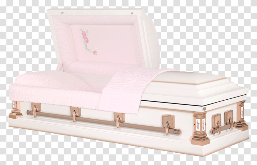 Antique Silver Frame Sentry White Casket, Furniture, Luggage, Bed, Chair Transparent Png