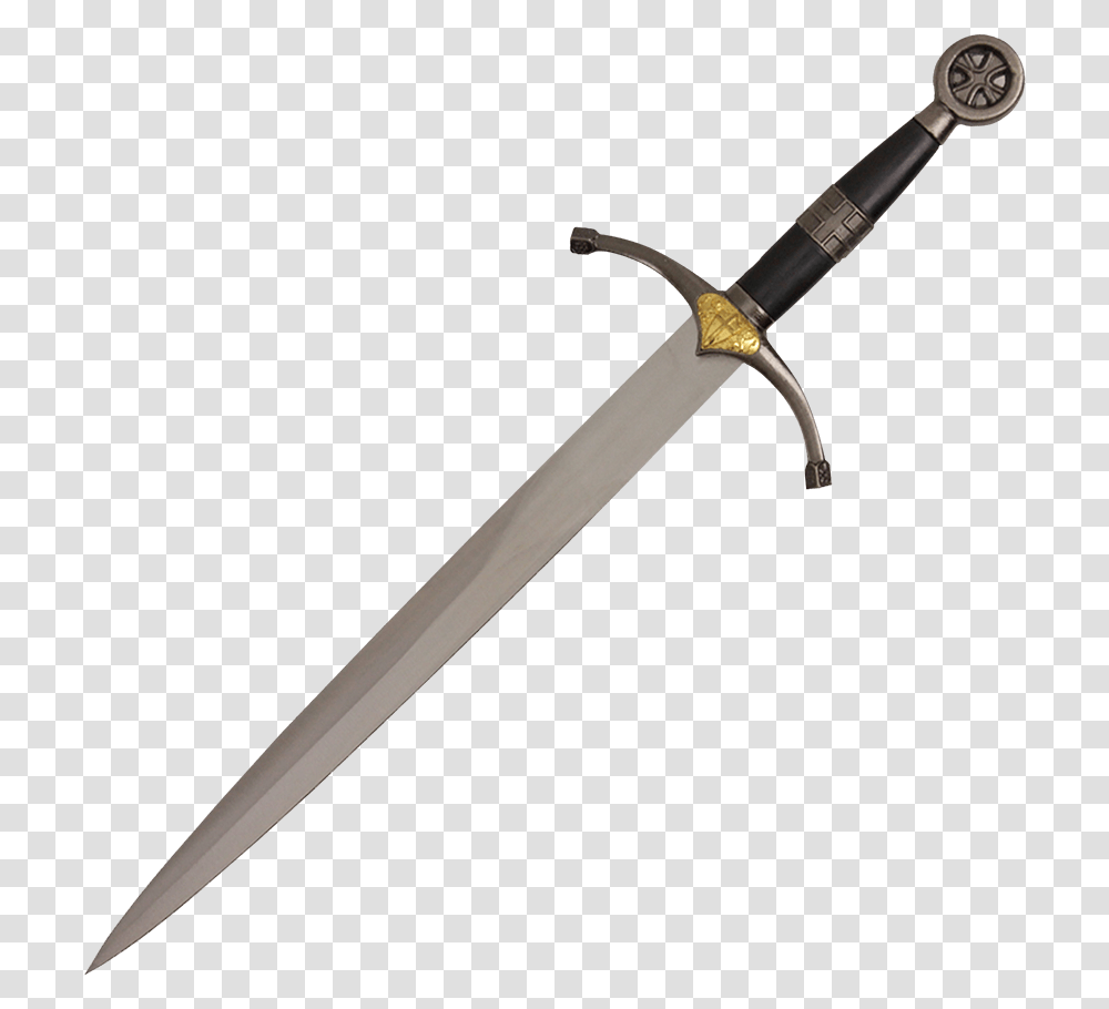 Antiqued Templar Dagger Sword, Blade, Weapon, Weaponry, Knife Transparent Png