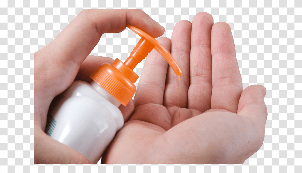 Antiseptic, Person, Human, Finger, Hand Transparent Png