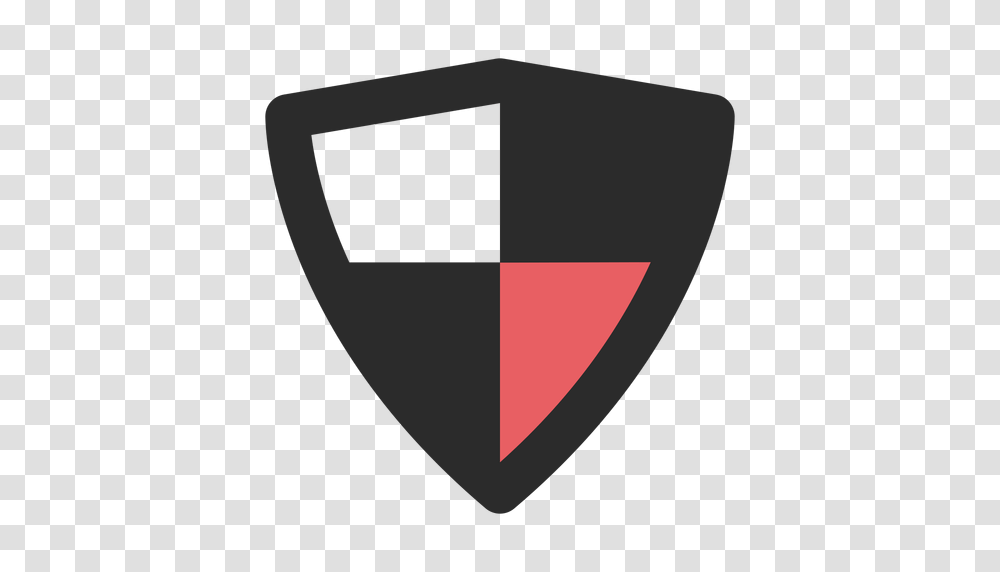 Antivirus Shield Colored Stroke Icon, Armor, Plectrum, Triangle Transparent Png