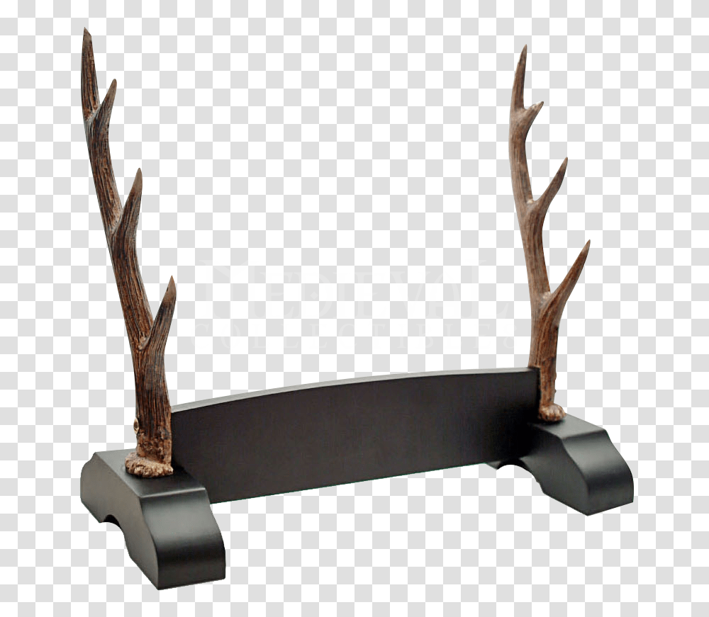 Antler Triple Sword Stand, Axe, Tool Transparent Png