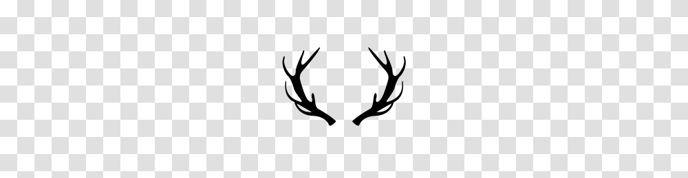 Antlers Icons Noun Project, Gray, World Of Warcraft Transparent Png