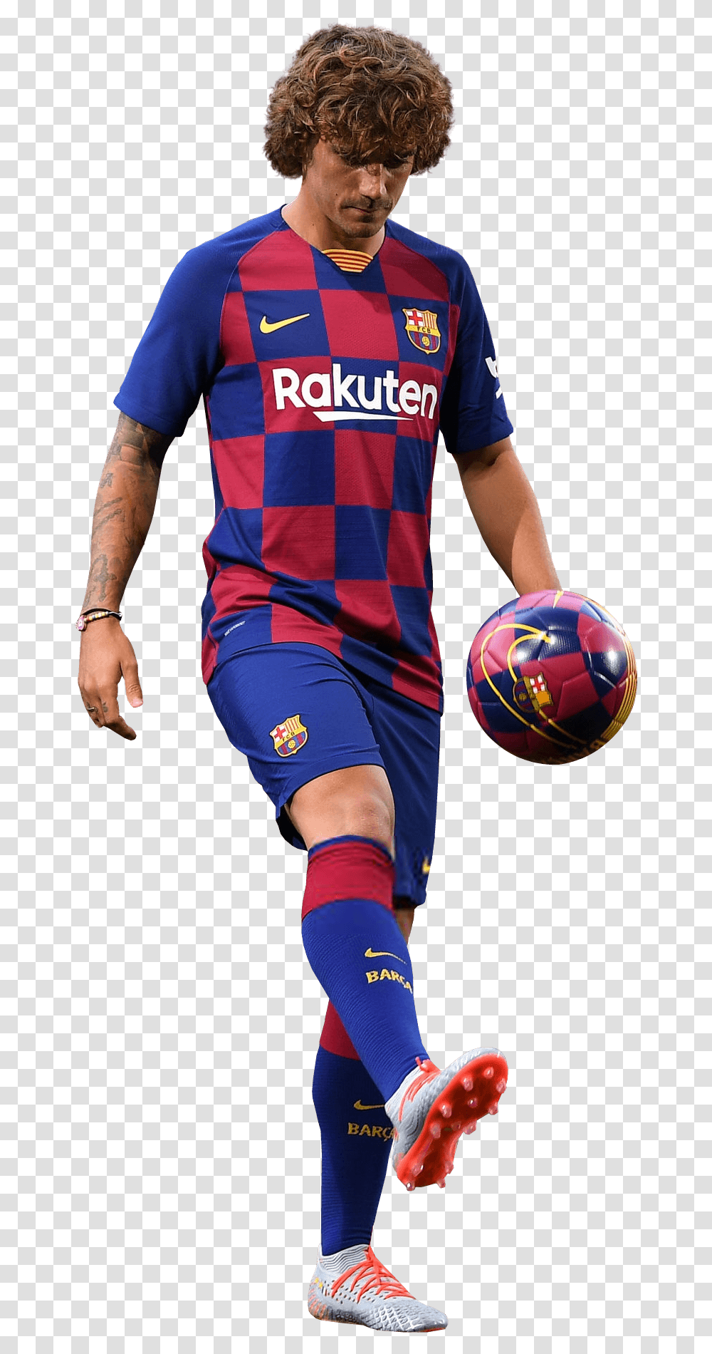 Antoine Griezmannrender Antoine Griezmann Barcelona, Sphere, Soccer Ball, Football, Team Sport Transparent Png