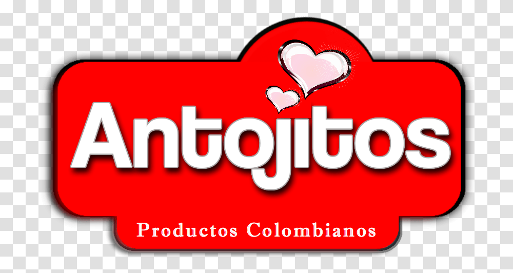 Antojitos Heart, Logo, Label Transparent Png
