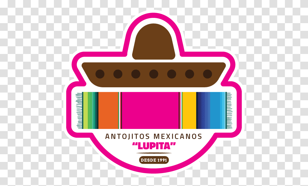 Antojitos Mexicanos Lupita, Label, Paper, Sticker Transparent Png
