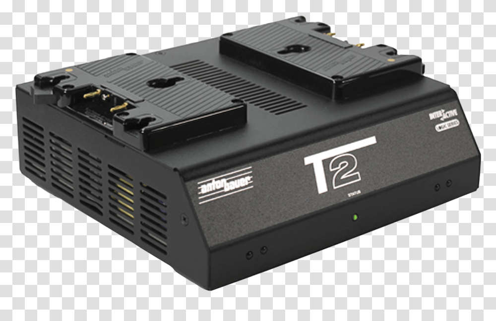 Anton Bauer T2 Fast Charger Electronics, Projector, Adapter, Amplifier, Camera Transparent Png