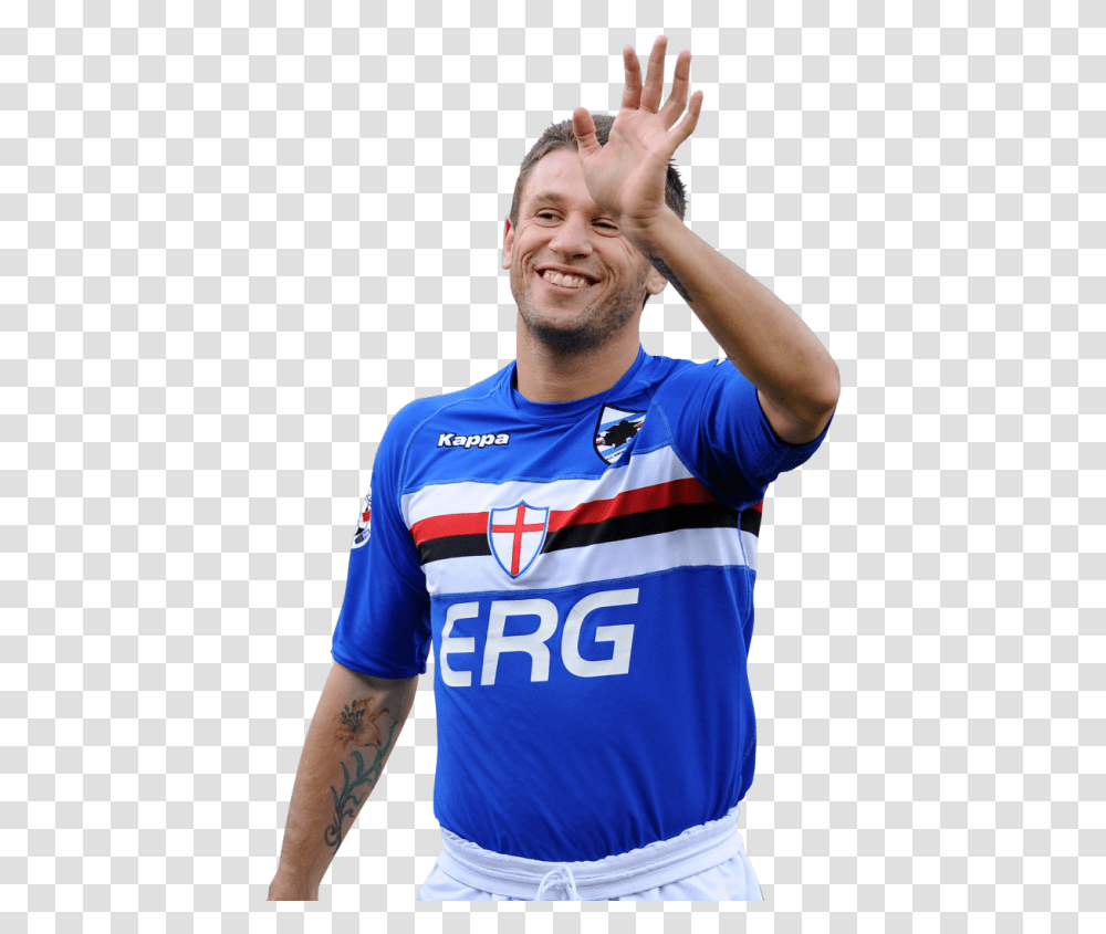 Antonio Cassano, Apparel, Shirt, Person Transparent Png