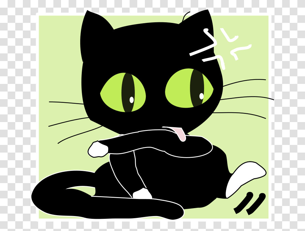 Antontw Black, Animals, Mammal, Pet, Black Cat Transparent Png