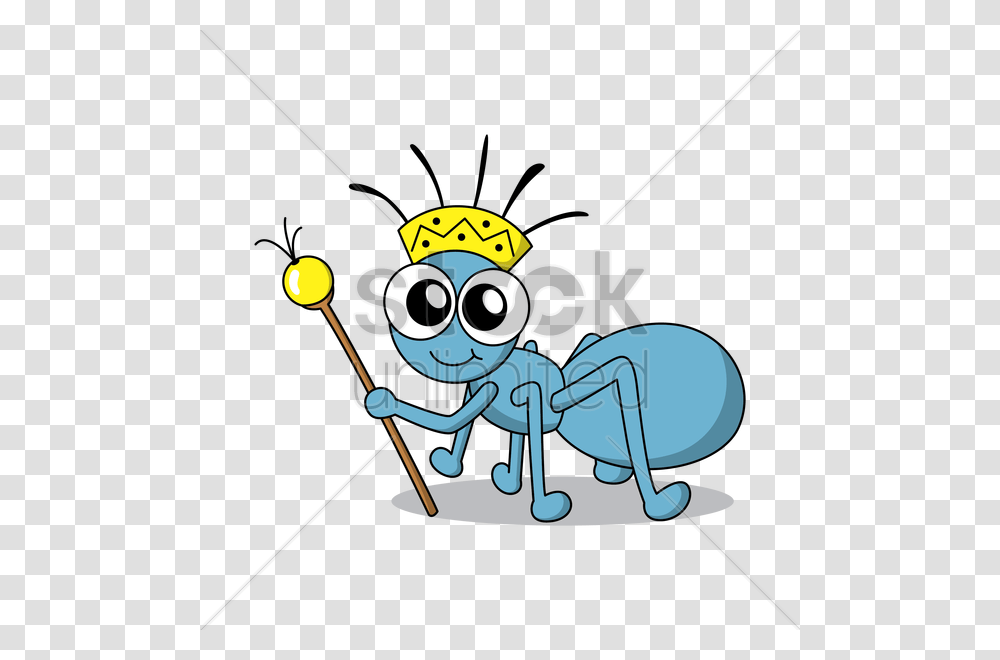 Ants Vector Queen Ant With A Crown Clipart, Bow, Leisure Activities, Drawing Transparent Png