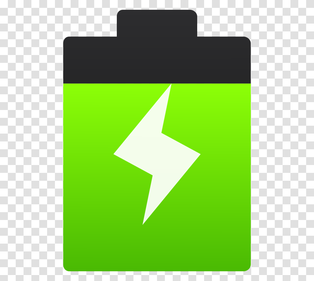Antu Battery Charging Sign, Star Symbol, Recycling Symbol, Screen Transparent Png