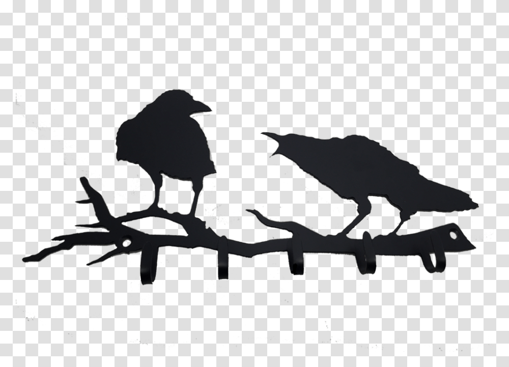 Anvil Crow Hook V, Animal, Silhouette, Mammal, Bird Transparent Png