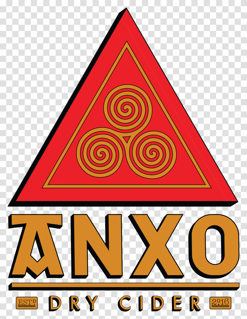 Anxo Ciders Lagers Ampamp, Triangle, Poster, Advertisement Transparent Png