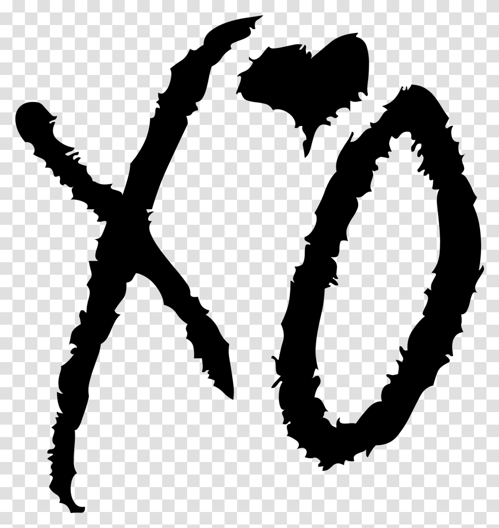 Anybody Got The Xo Logo In Vector Or In Super Big Size The Weeknd Xo Logo, Gray, World Of Warcraft Transparent Png